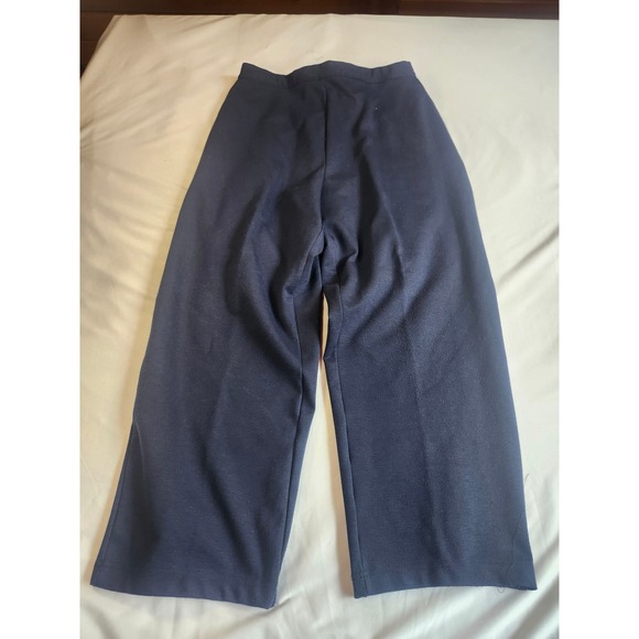 White Stag Pants - White Stag Plus Petite Navy Blue Elastic Waist Pull On Pants‎ Pockets 16W 16WP